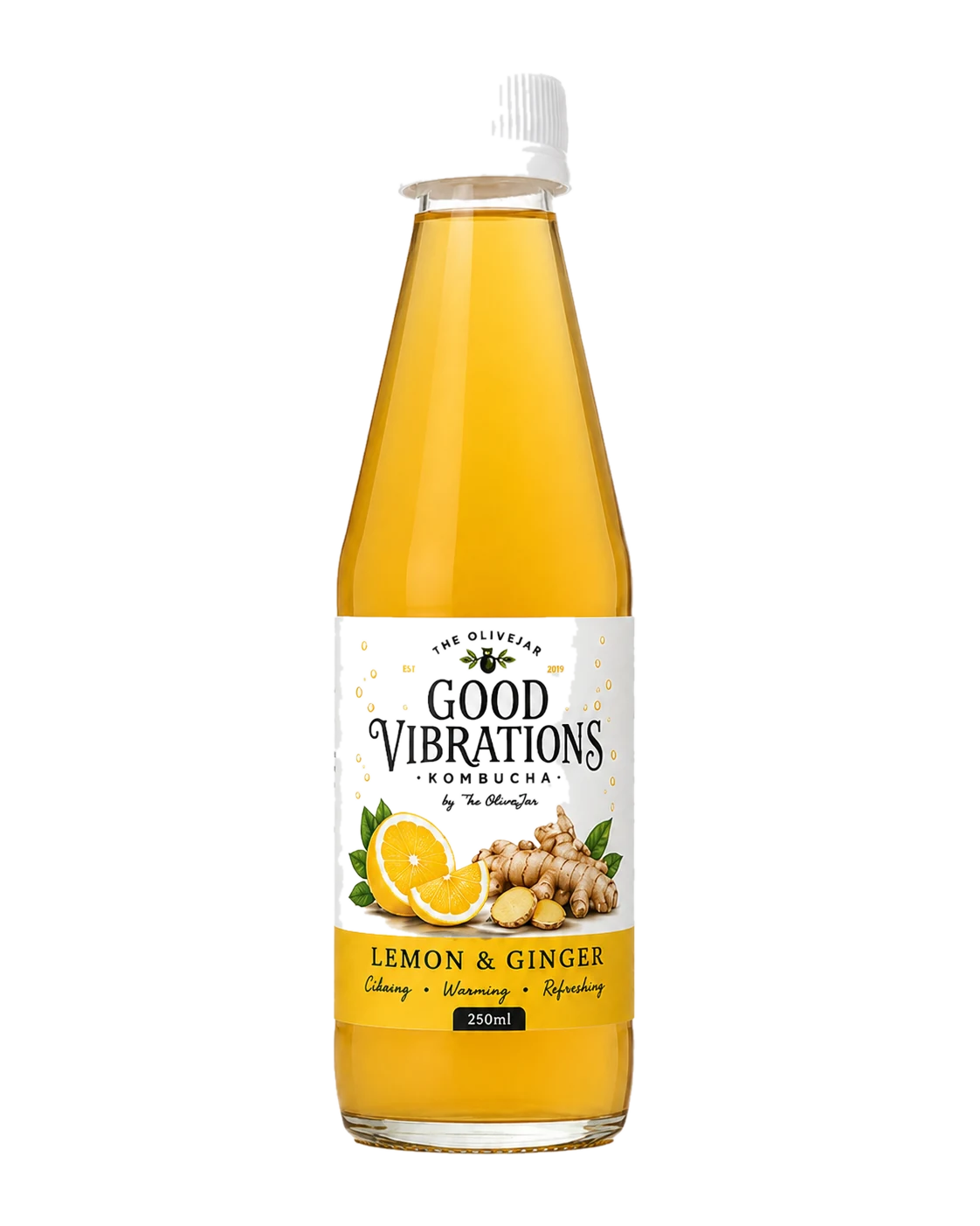 Lemon & Ginger Kombucha